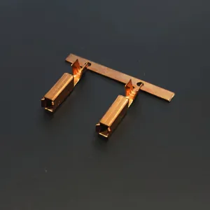 リン青銅製の箱型スリーブ端子